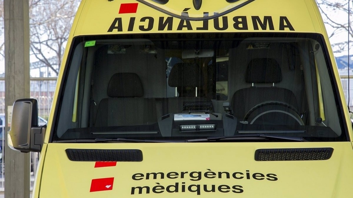 Una ambulància del SEM en una imatge d'arxiu