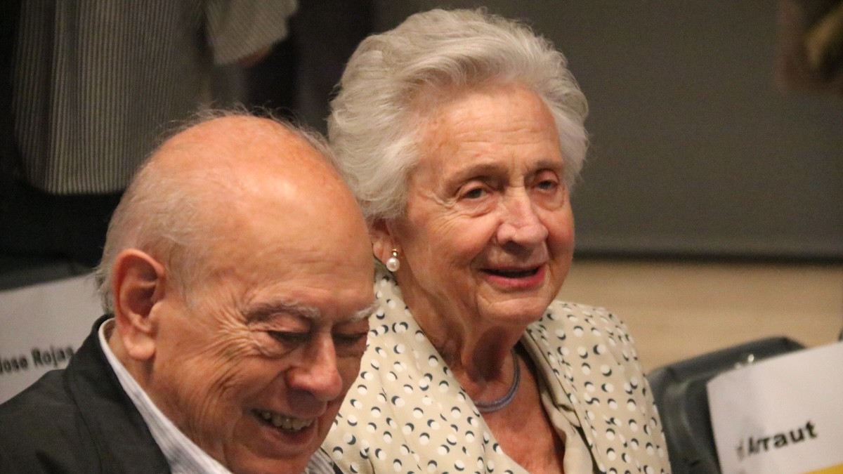 Marta Ferrusola i Jordi Pujol en una imatge d'arxiu