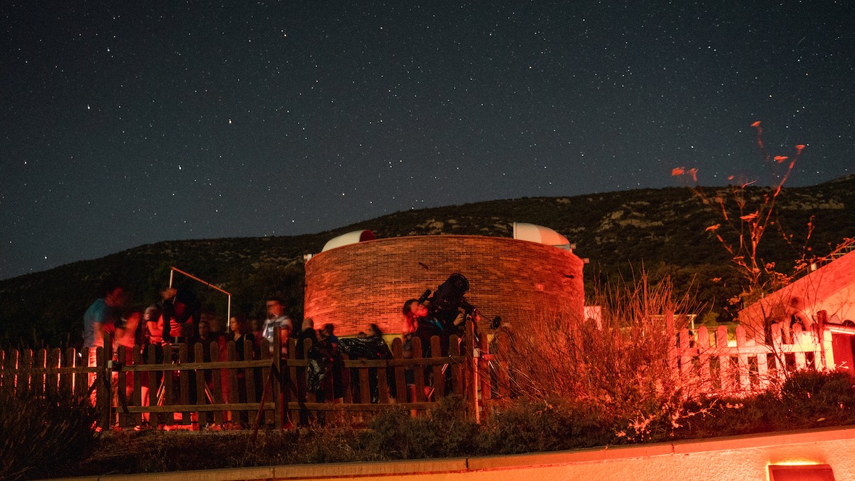 Parc de telescopis del Parc Astronòmic del Montsec