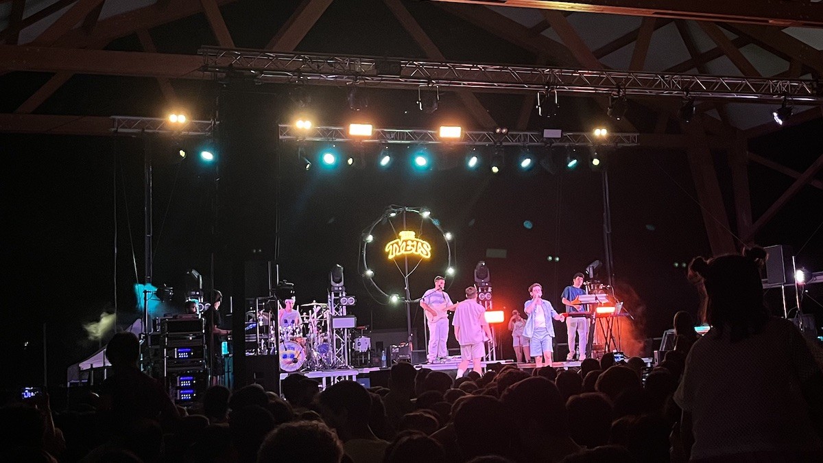 Concert de The Tyets a Rialp l'any 2023