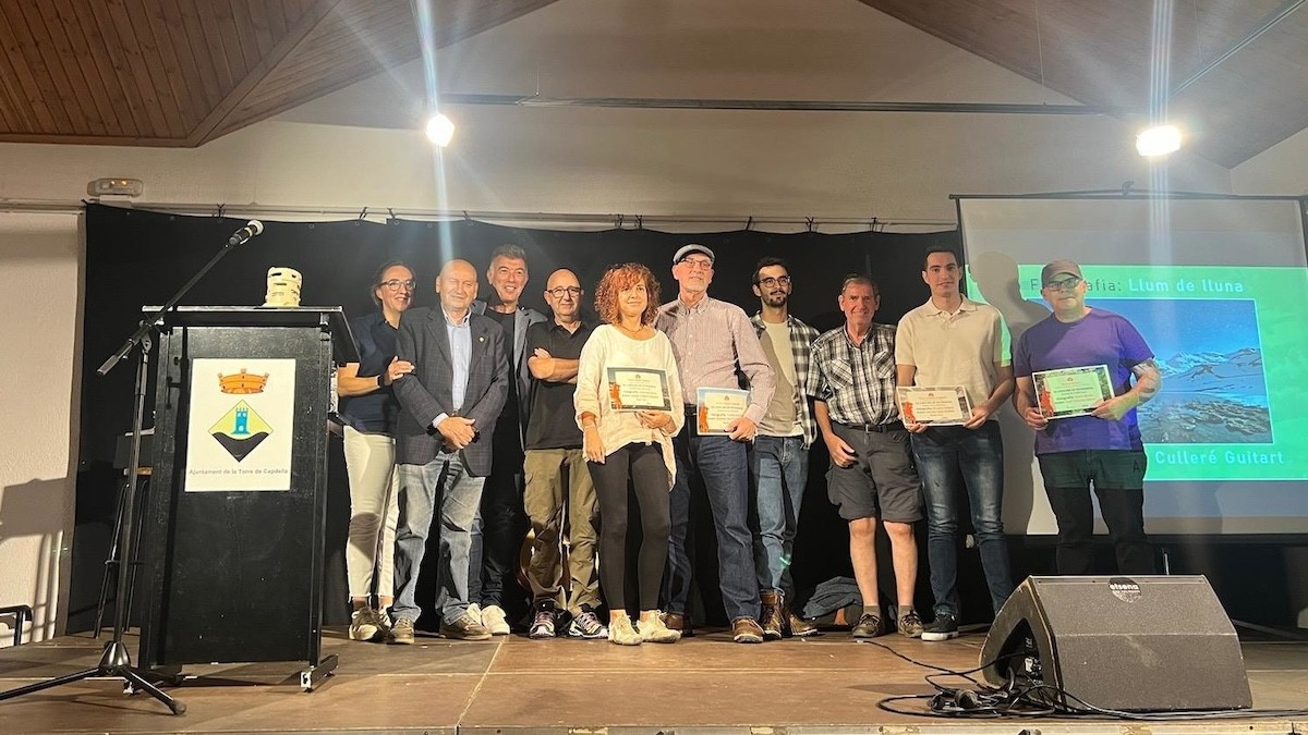 Foto final dels premiats de la 20a edició del certamen