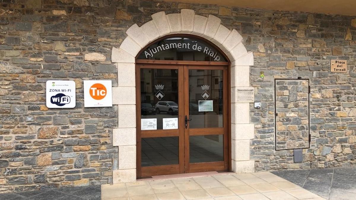 El consistori de Rialp, en una imatge d'arxiu