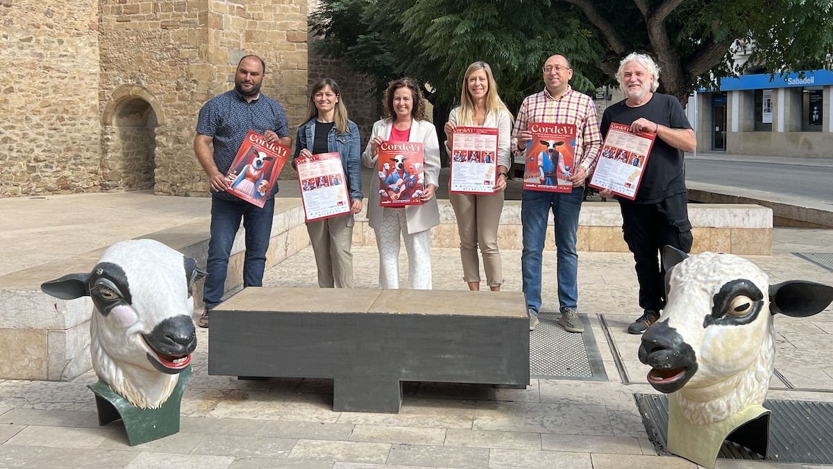 Els representants de Conca de Dalt, Tremp, Isona, Talarn i Pobla durant la presentació del Cordevi