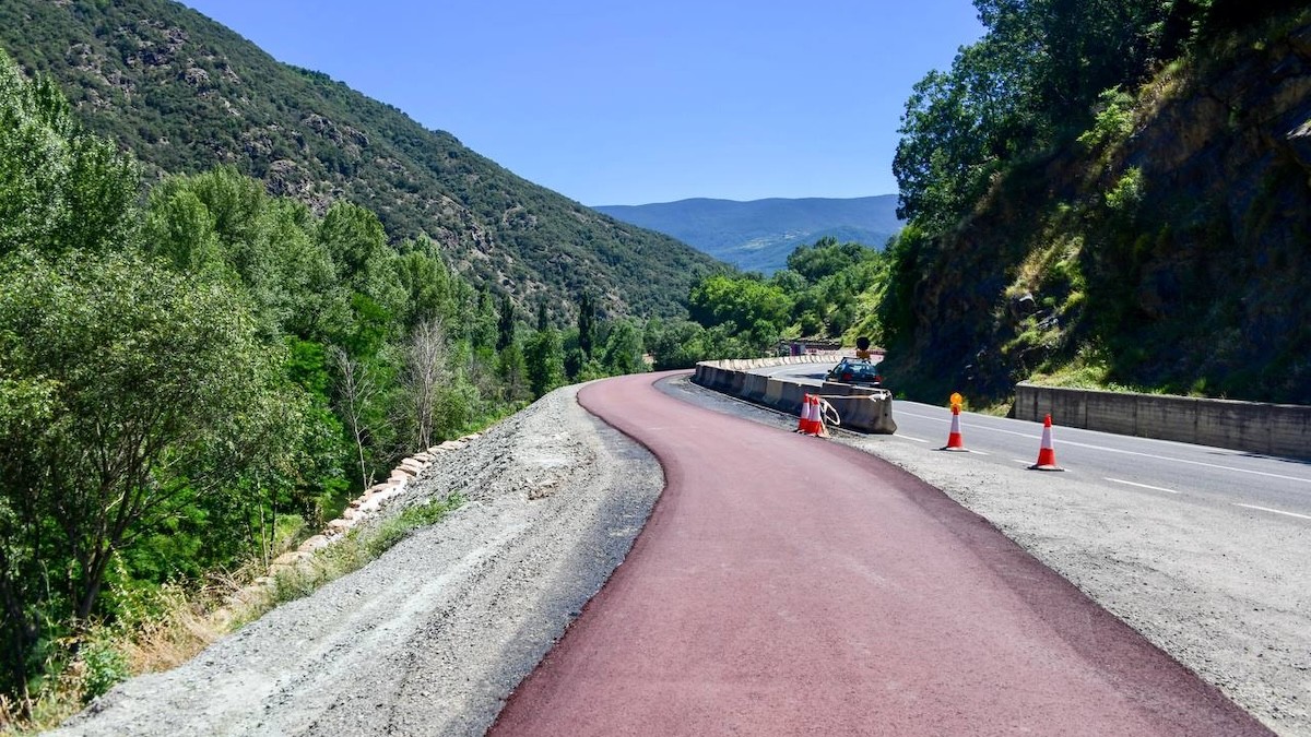 Les obres de la via verda Sort-Rialp han entrat en la seva fase final