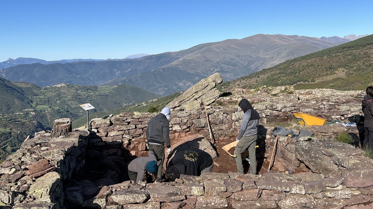 Intervenció en un possible habitatge medieval del despoblat