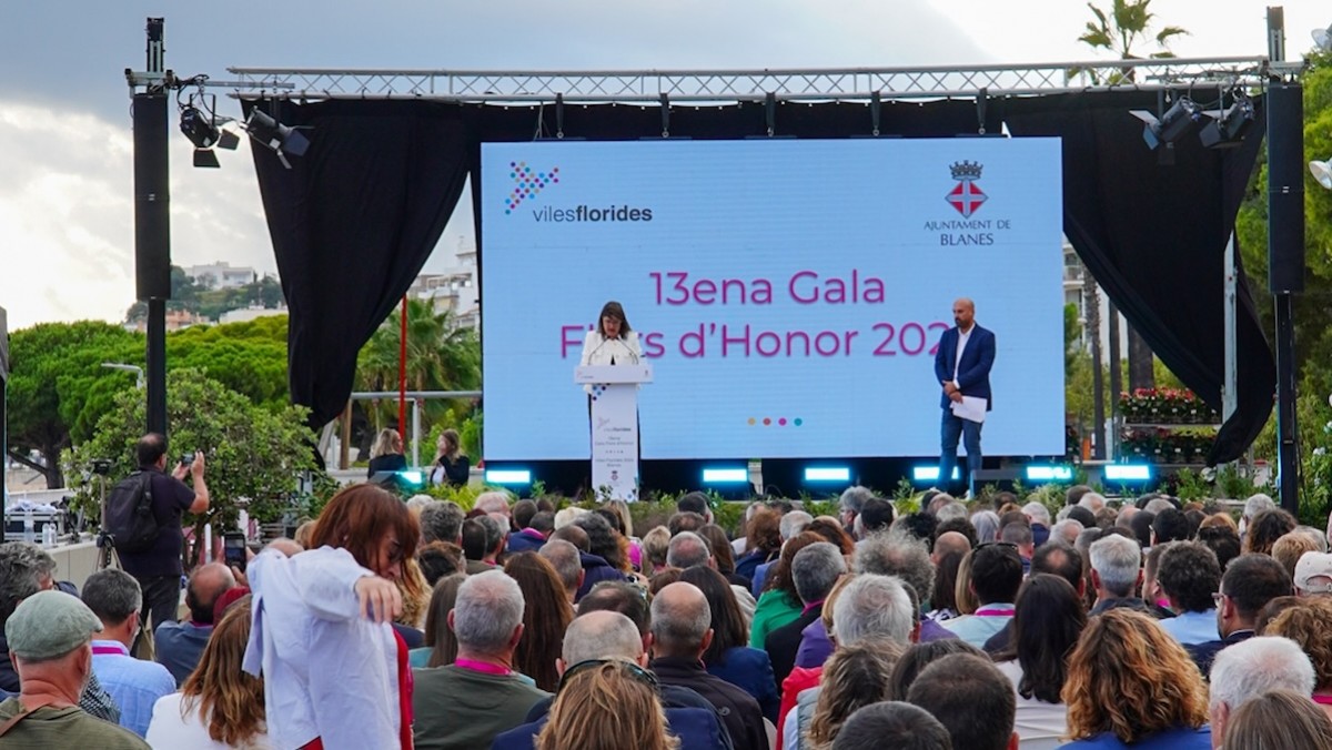 La gala va tenir lloc a Blanes