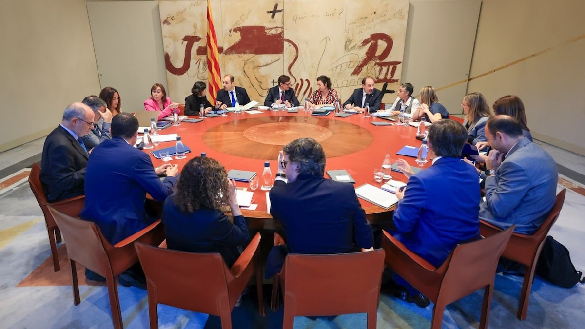 El Consell Executiu reunit aquest dimarts