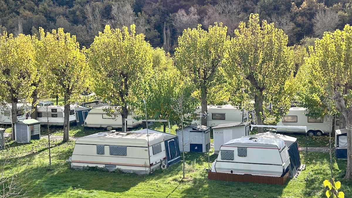 Un càmping del Pallars Sobirà