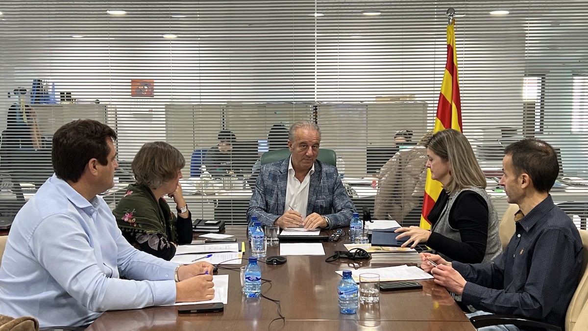 Els presidents del Pirineu i la síndica d'Aran reunits a Sort