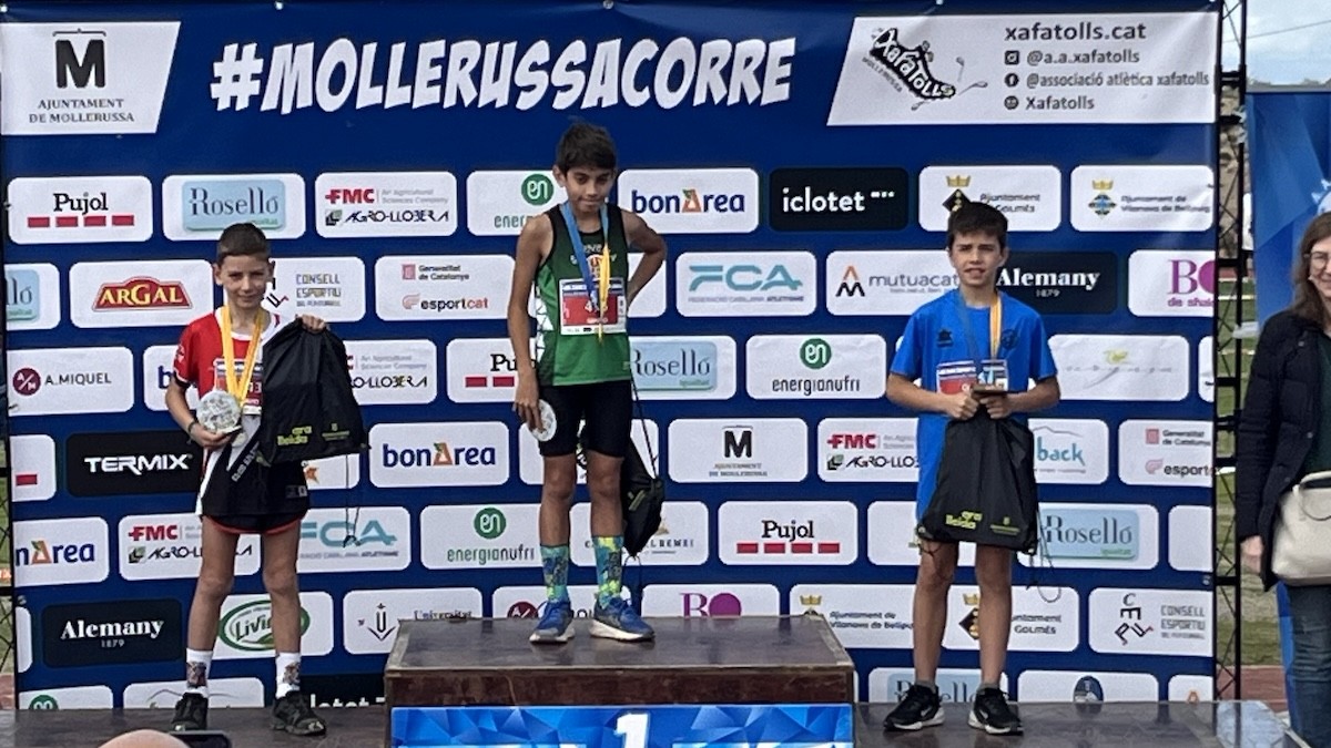 David Sadovici s'ha penjat la plata en la categoria sub12