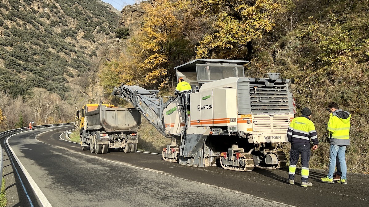 Aquest dimarts han començat les obres de millora en aquest punt negre de la carretera
