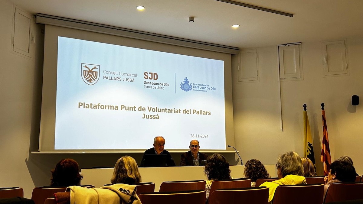 Presentació del nou Punt de Voluntariat del Pallars Jussà a Tremp