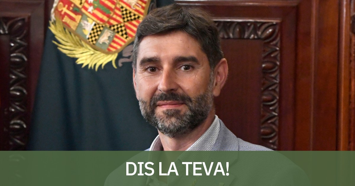 El diputat de Salut Pública i Esports de la Diputació de Lleida, Oscar Martínez