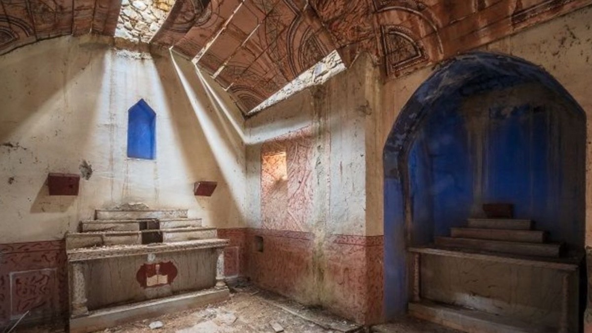Interior de l'església de Sant Serni d'Àrreu