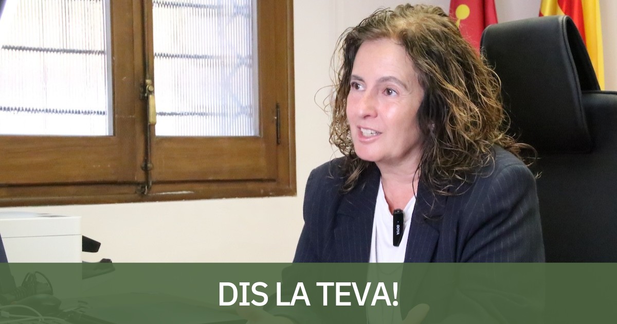 Sílvia Romero, durant una entrevista amb Pallars Digital