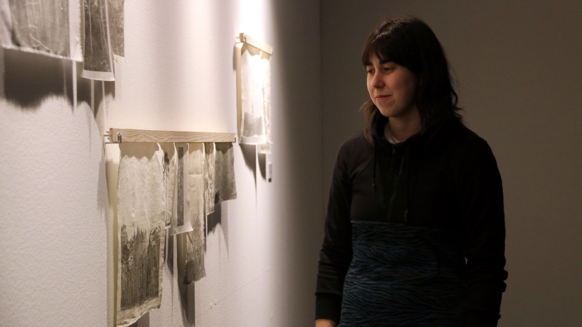 L'artista Maria Giró