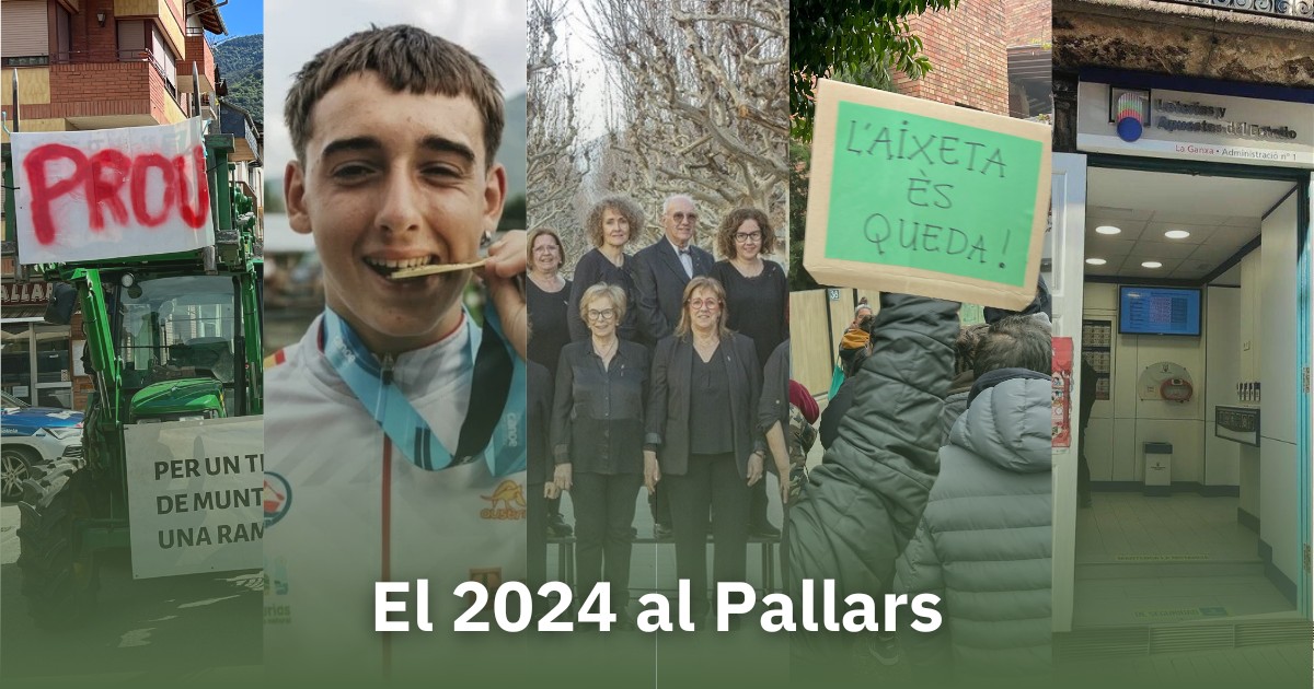 Fem un recull de les notícies més rellevants del 2024 al Pallars