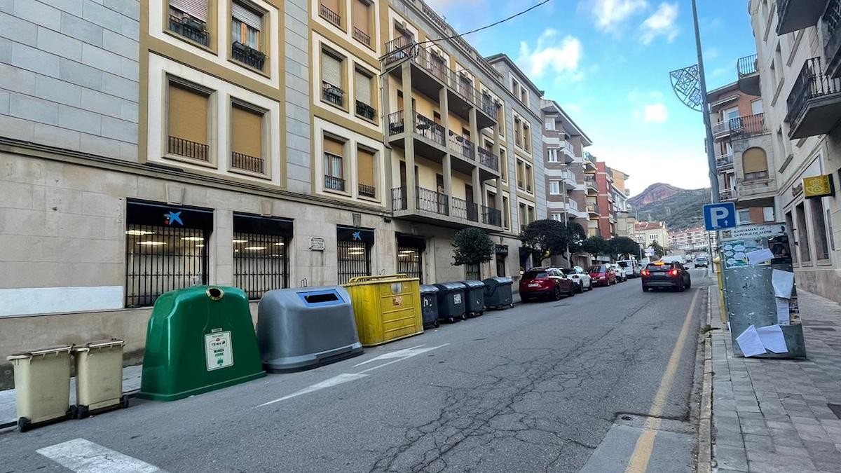 Els contenidors de la Pobla podrien desaparèixer dels carrers els propers mesos