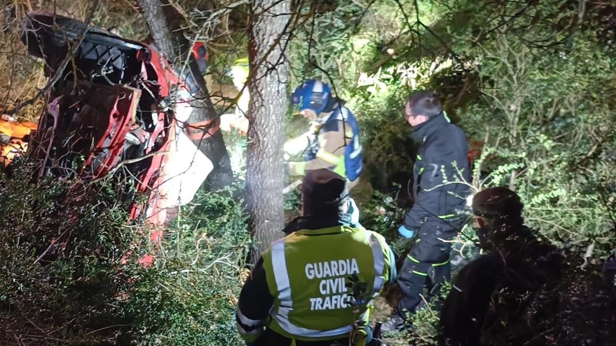 Imatge del vehicle accidentat