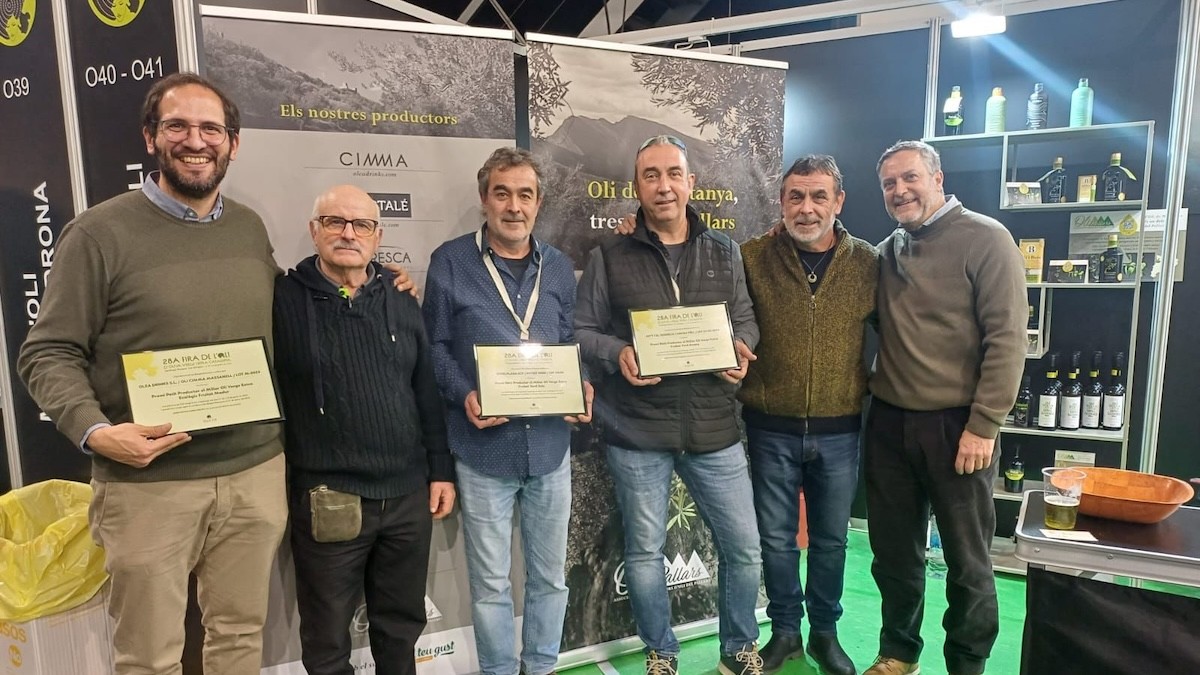 Els cinc productors d'oli pallaresos finalistes