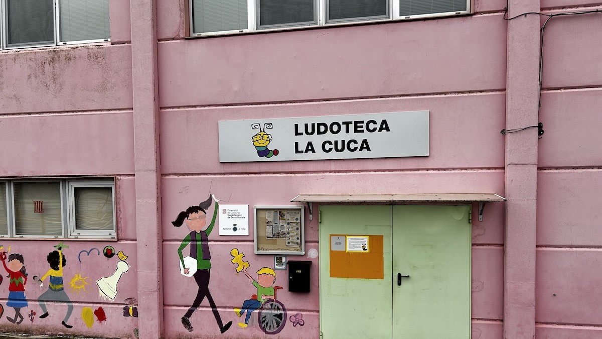 La ludoteca La Cuca de Tremp, situada a l'edifici del Cub