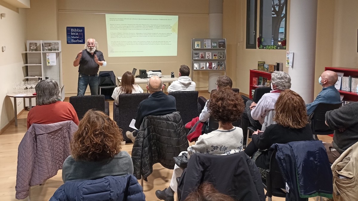 Una activitat de Biblioteques amb DO de l'any passat