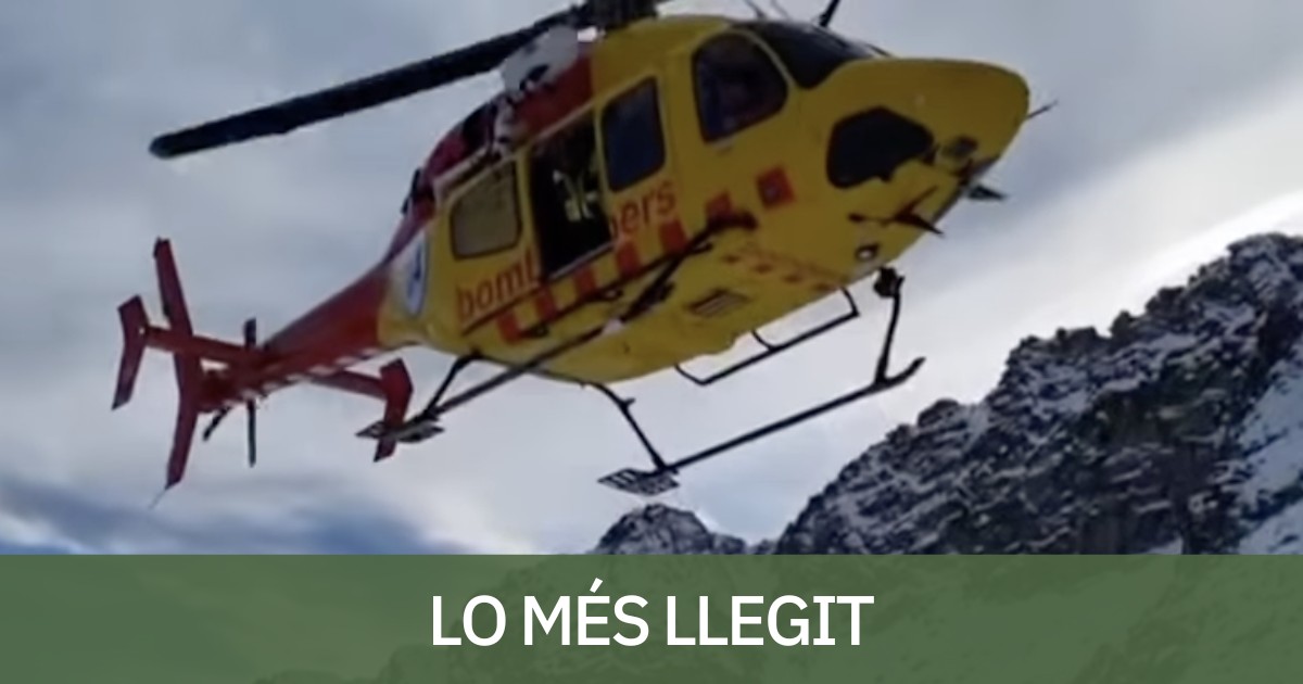 Un rescat a Lladorre ha estat la notícia més llegida del mes