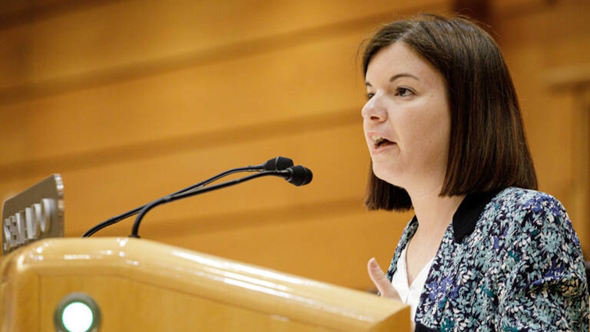 La senadora Sara Bailac, al Senat