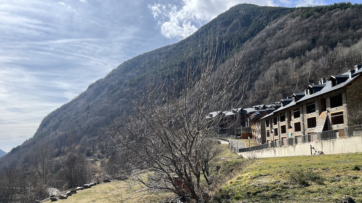Terrenys adquirits per l'Ajuntament de la Torre de Capdella prop del poble d'Espui