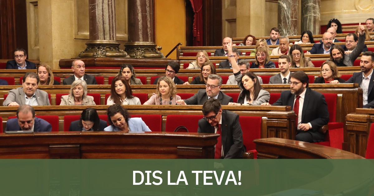 El ple del Parlament de Catalunya, en imatge d'arxiu
