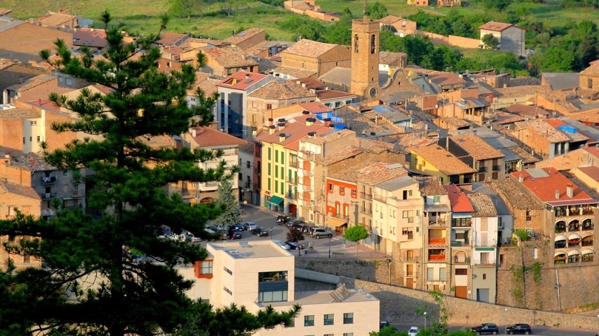 Vista general del poble en una imatge d'arxiu