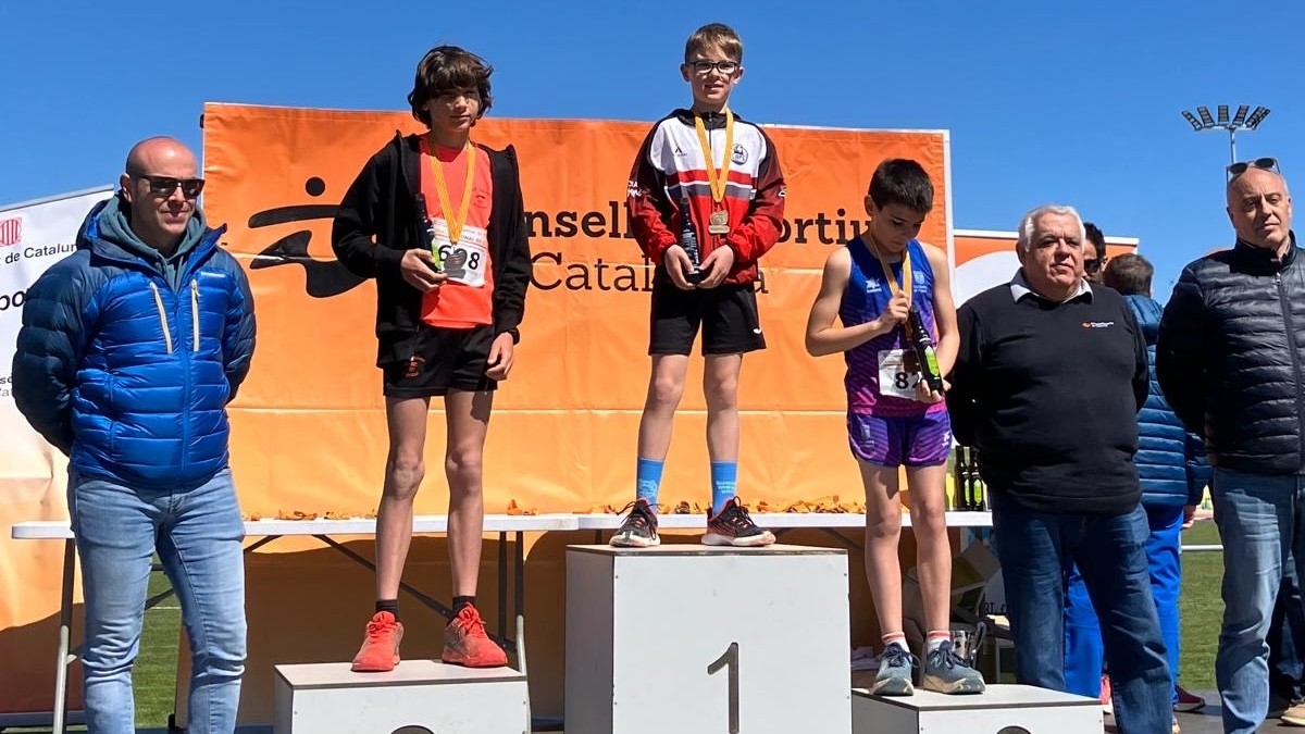 Jan Miquel Arilla va penjar-se l'or en categoria Aleví