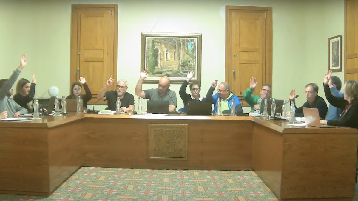 La moció ha estat aprovada durant el ple municipal d'aquest dimarts