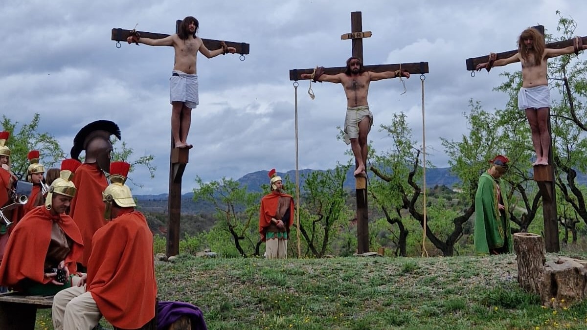 La Crucifixió de Jesucrist a l'ermita del Calvari