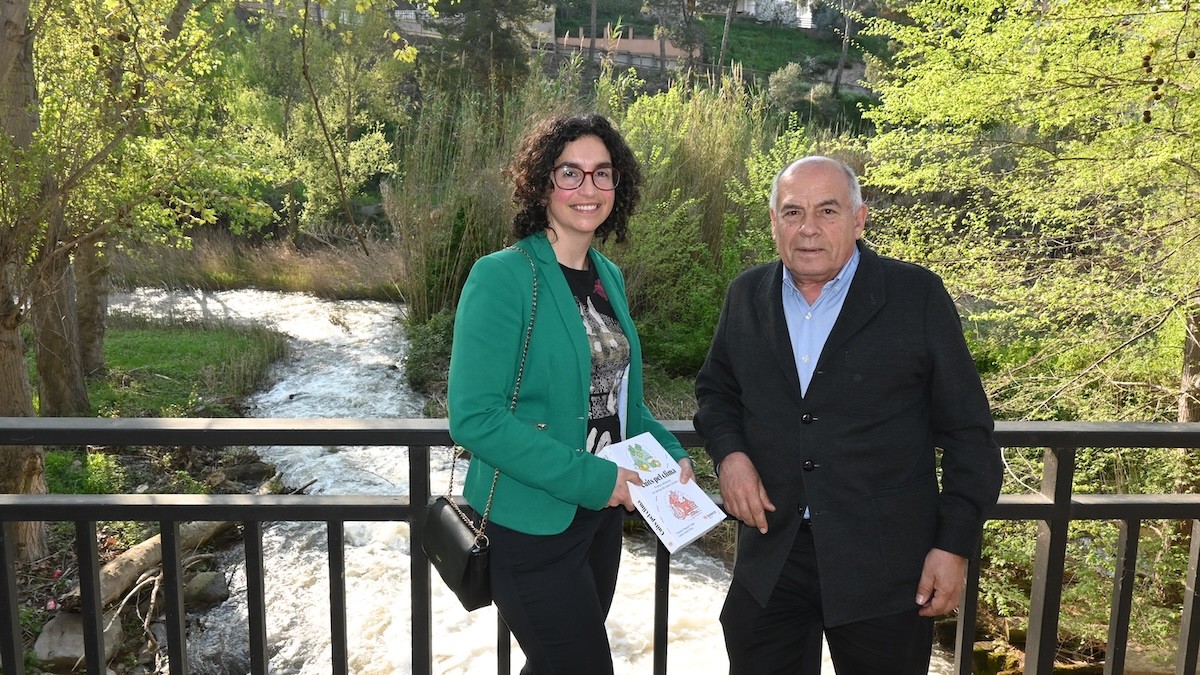 La pallaresa Lorena Farràs i Francesc Reguant, autors del llibre