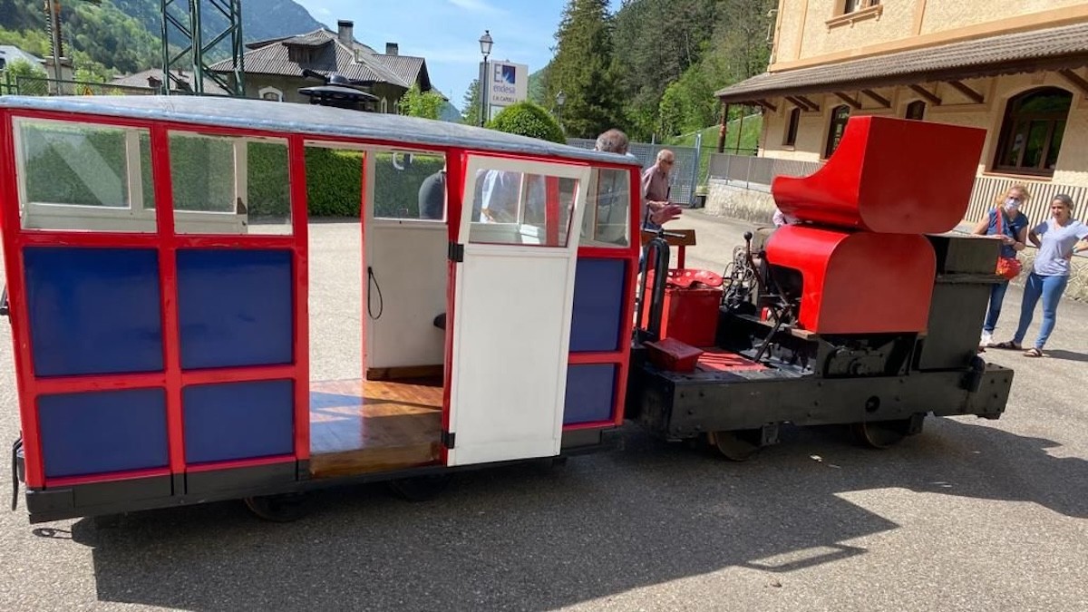 El Tren de Capdella en una imatge d'arxiu
