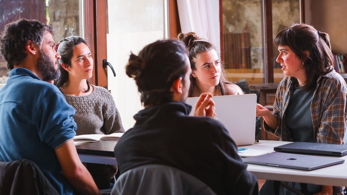 Sessió d'acompanyament amb tècniques de l'Ateneu Cooperatiu de l’Alt Pirineu i Aran