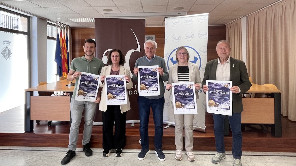 La presentació del concert, aquest dimecres a l'Ajuntament de Tremp