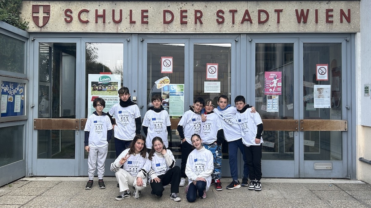 Els alumnes de Sort en una escola de Viena