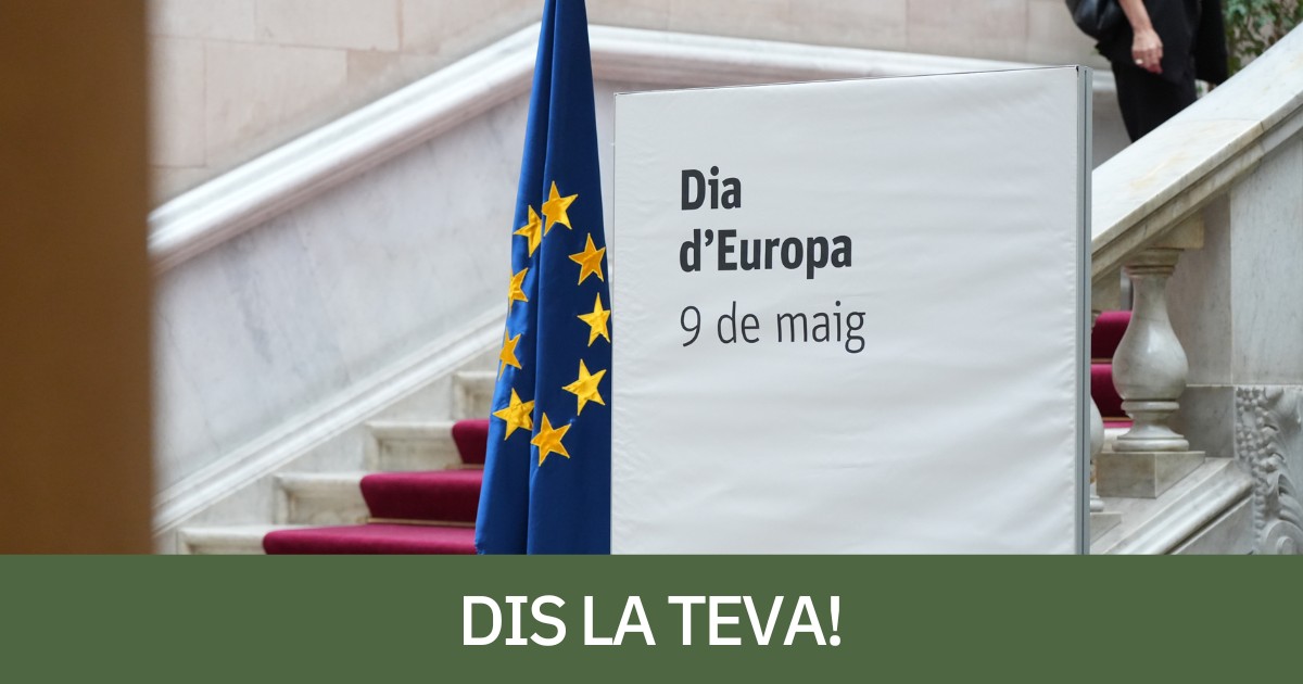 El Dia d'Europa se celebra el 9 de maig