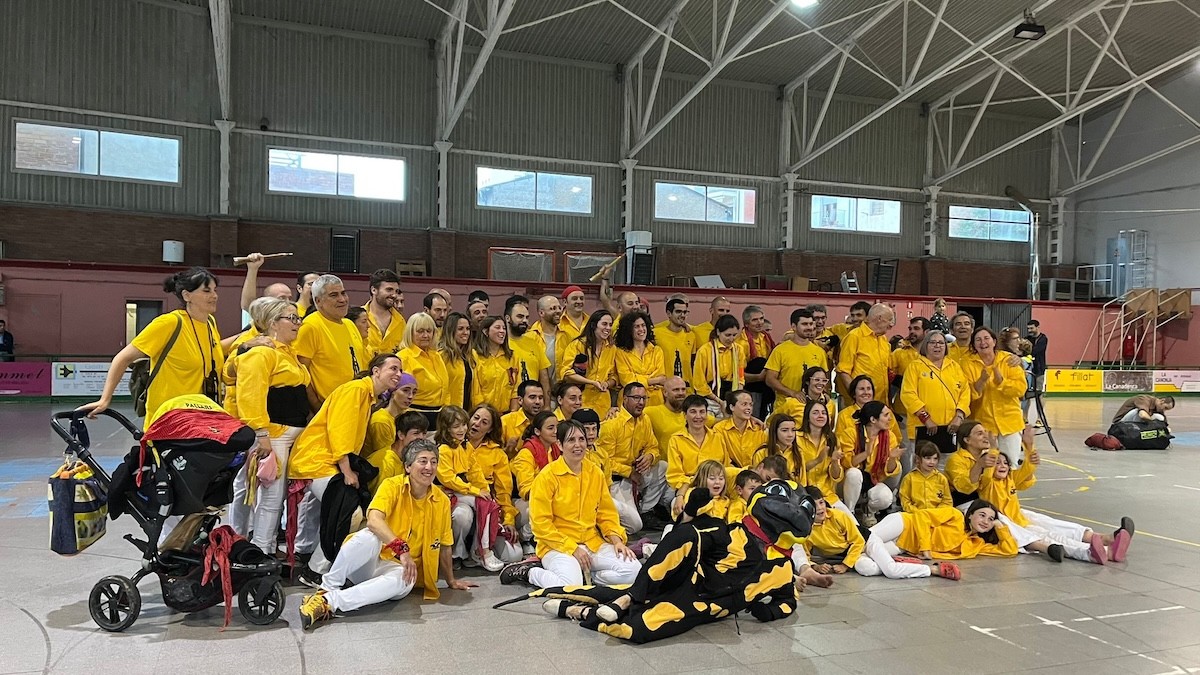 Els Malfargats de Pallars a l'acabar la diada