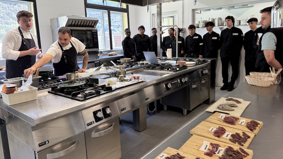 La formació ha anat càrrec del cuiner Sergi Aritzeta, del restaurant el Truc d’Agramunt
