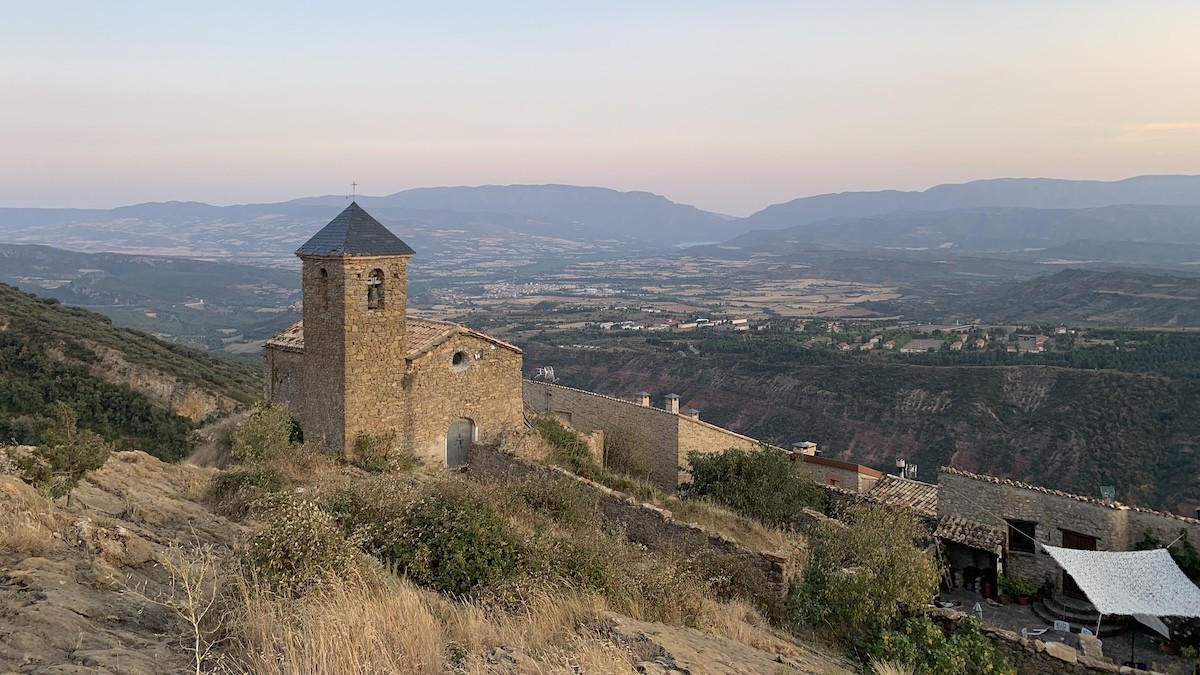 Imatge del poble de Santa Engràcia