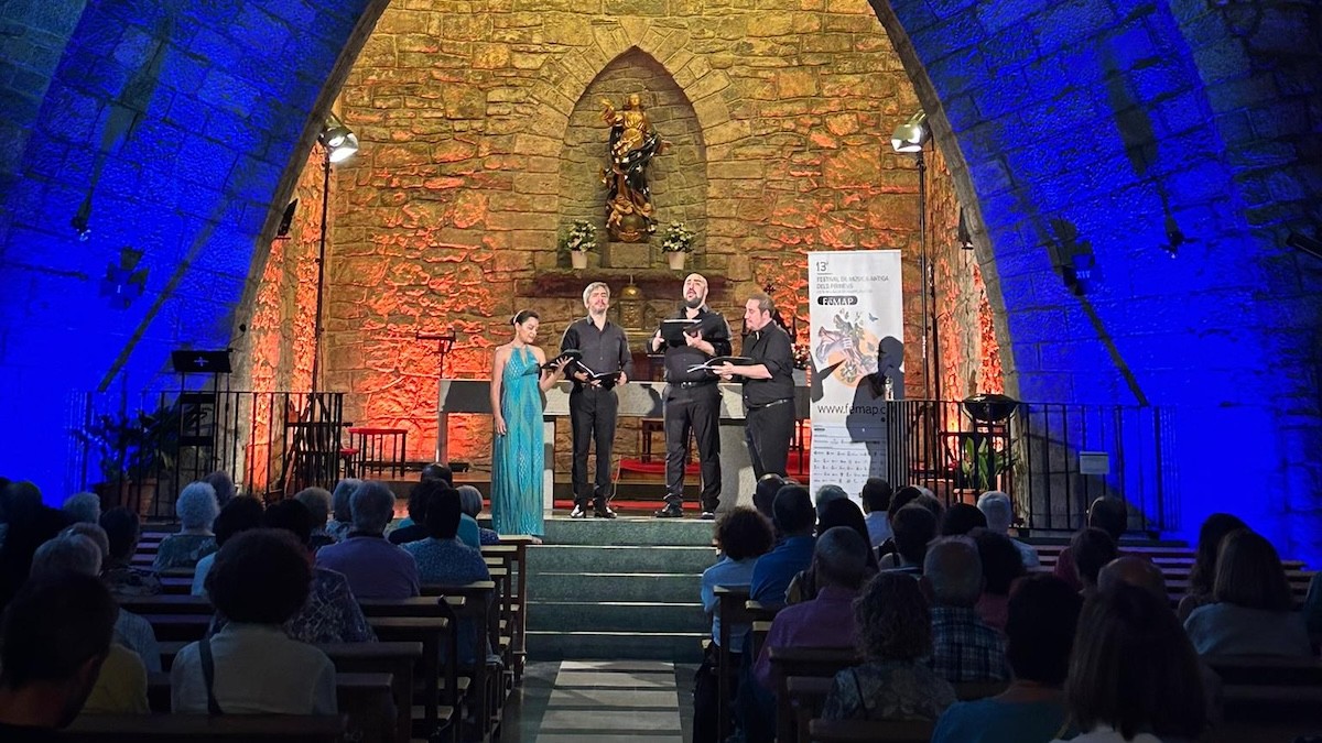 Un concert del festival a l'església d'Isona