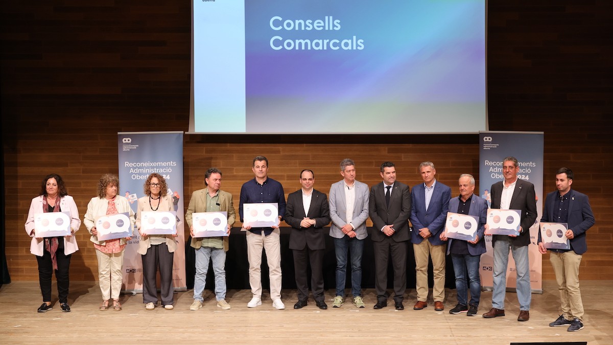 Imatge de l'entrega dels premis