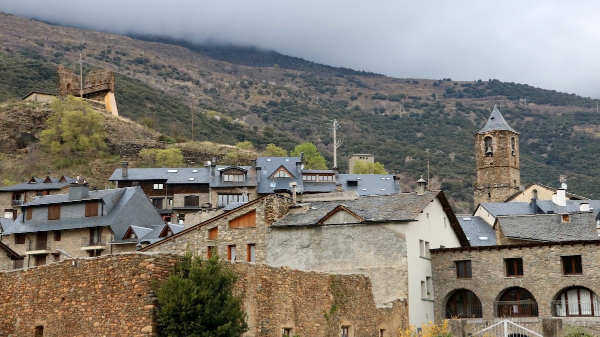 Vista de Rialp en una imatge d'arxiu