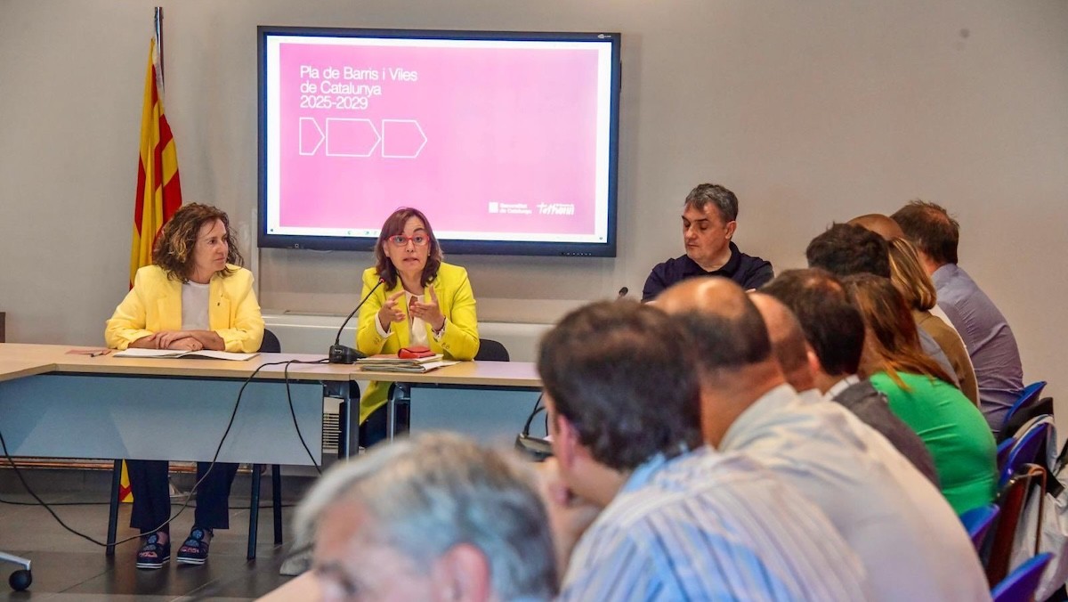 La consellera Sílvia Paneque durant la presentació del pla a Sort