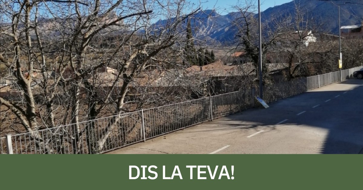 Places d'aparcament a Salàs de Pallars