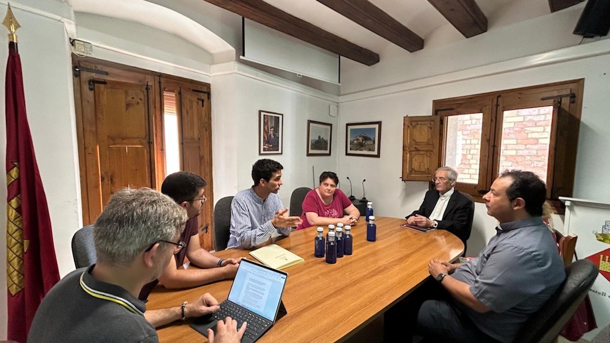 Imatge de la trobada d'aquest dimarts per detallar el projecte amb els actors implicats