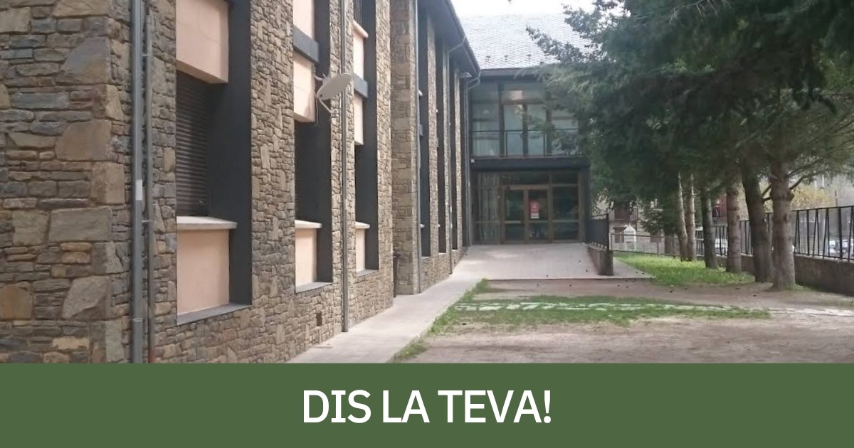 Imatge exterior de l'Institut Morelló d'Esterri d'Àneu